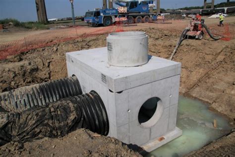 drainage junction box pump|in ground junction box electrical.